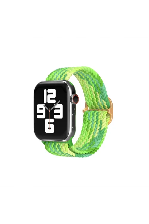 Apple Watch 42mm  Kordon (saat Değildir) - Turkuaz-yeşil