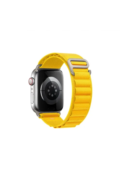 Apple Watch 42mm Mountain Kordon - Sarı