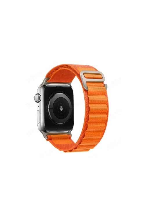 Apple Watch 42mm Mountain Kordon - Turuncu