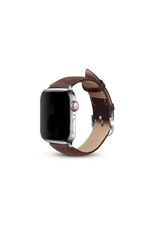 Apple Watch 42mm Nl26 Deri Kordon (saat Değildir) - Kahverengi