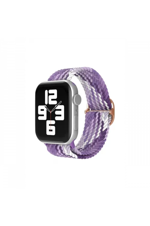 Apple Watch 42mm Star Kordon - Mor-Lila