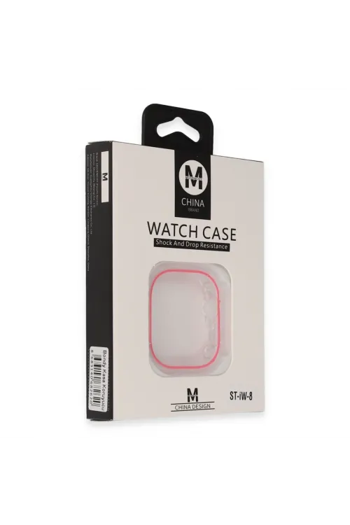Apple Watch 45mm Bondy Kasa Koruyucu - Pembe