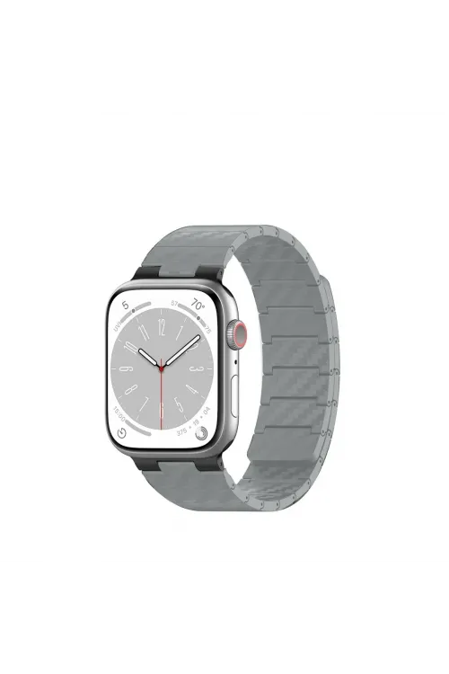 Apple Watch 45mm Carbon Steel Kordon (saat Değildir) - Yıldız Işığı