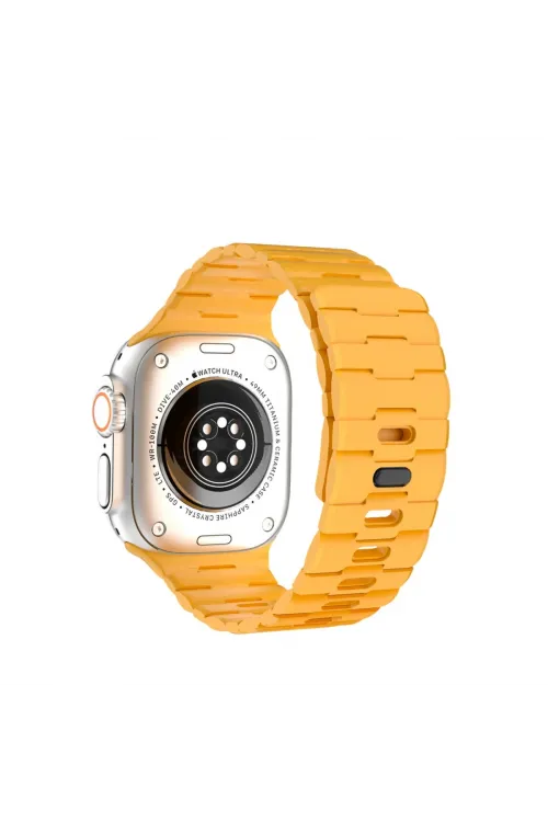Apple Watch Ultra 49mm Wowen Kordon (saat Değildir) - Sarı