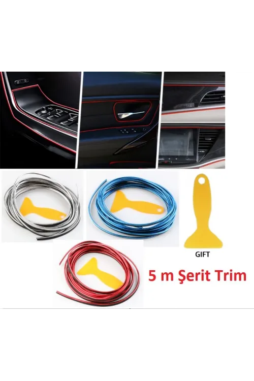 Araba Dekorasyon Şeridi 5 Metre Trim Şeridi
