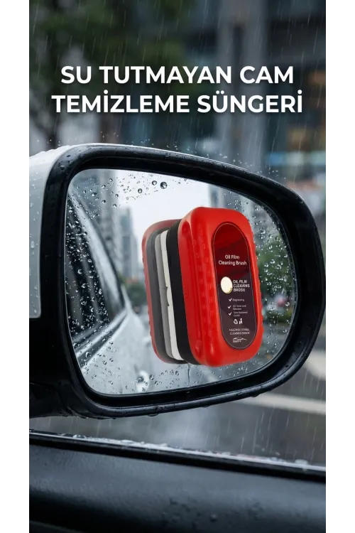 Araç Camı İçin Su Geçirmez Temizleme Süngeri - Pratik Kullanım