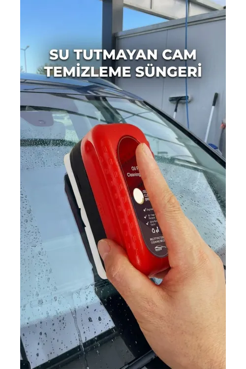 Araç Camı İçin Su Tutmayan Temizleme Süngeri 2li Set