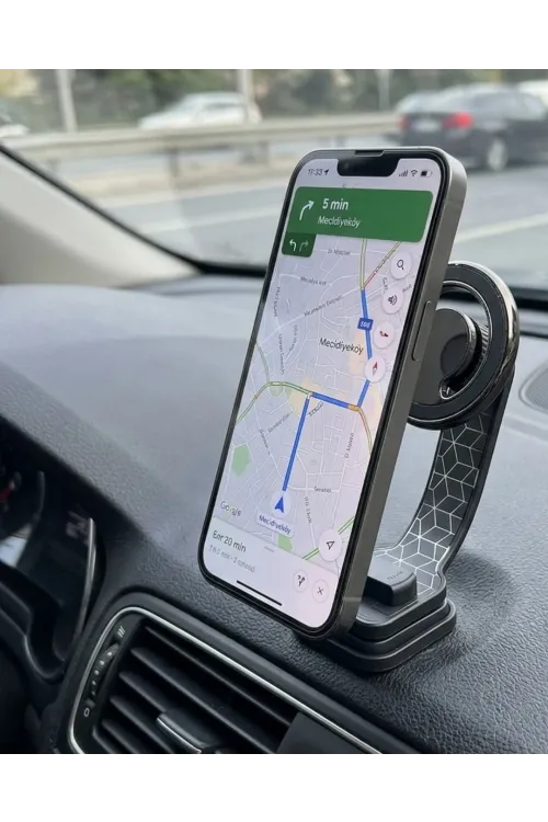 Araç İçi Manyetik Telefon Tutucu Katlanabilir Navigasyon Standı