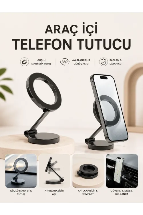 Araç İçi Telefon Tutucu