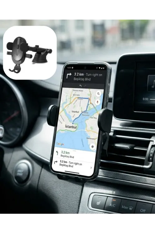 Araç Konsol Telefon Tutucu Ayarlanabilir Telefon Standı