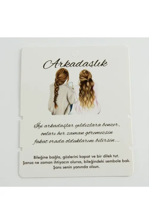Arkadaşlık Bileklik Kartı