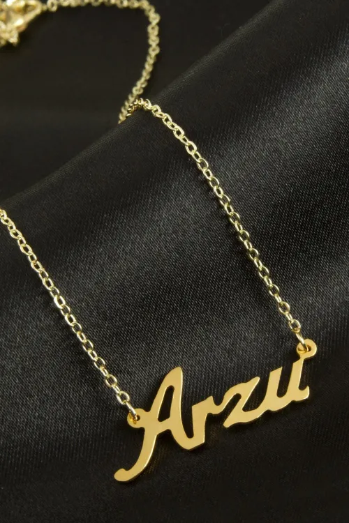 Arzu isimli kolye (Kişiye Özel)