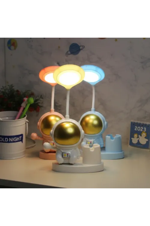 Astronot Masa Lambası Kalemlik