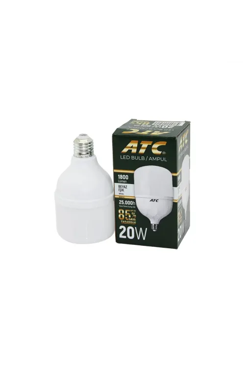 Atc-lw-20w  20w E27 Torch Led Bulb Ampul Beyaz 1800 Lümen - 25.000h