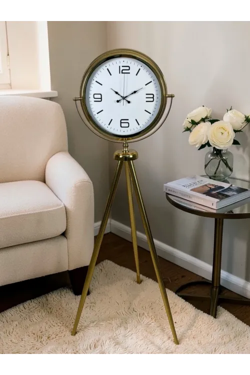 Aurora Gold Ayaklı Tripod Saat