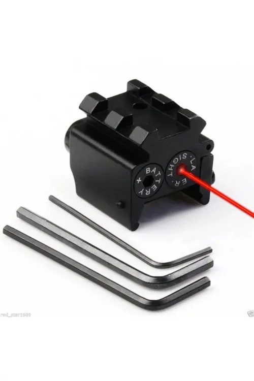 Avcılık, Tabanca için 20mm ray, Kırmızı Noktalı Lazer L2030