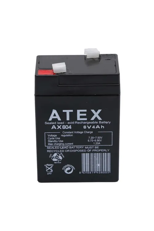AX604 6V 4Ah Akü