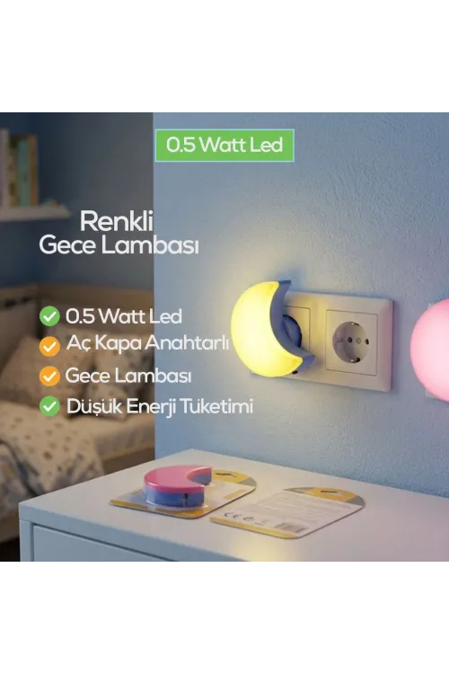 Ay Gece Lambası LED