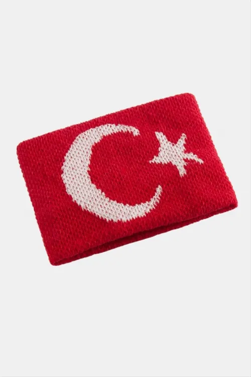 Ay Yıldız Beyaz Havlu Bileklik