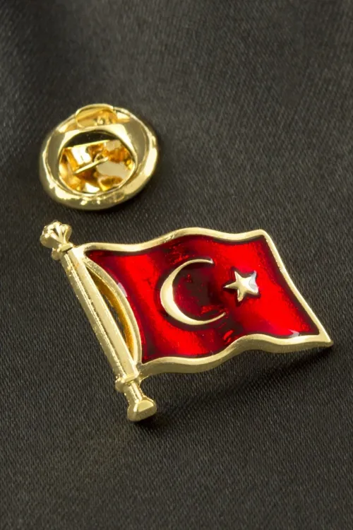 Ay Yıldız Yaka Rozet