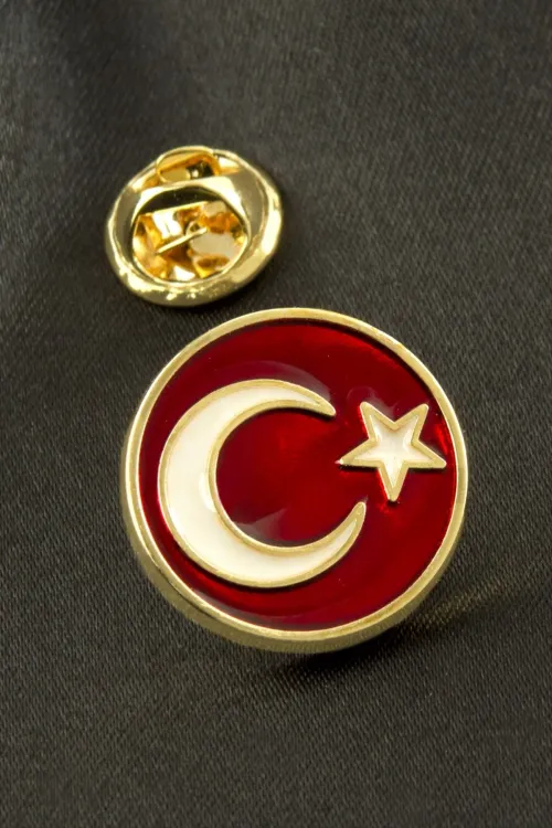 Ay Yıldız Yaka Rozet