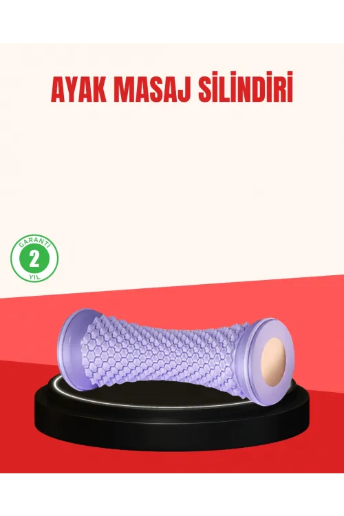Ayak Masaj Silindiri Derin Doku Masajı Kirpi Topu Akupunktur Etkili