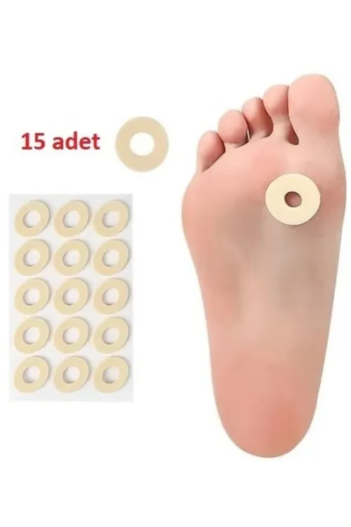 Ayak Nokta Pedi Sünger Yastık  15 Li