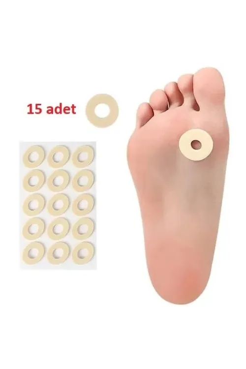 Ayak Nokta Pedi Sünger Yastık  15 li