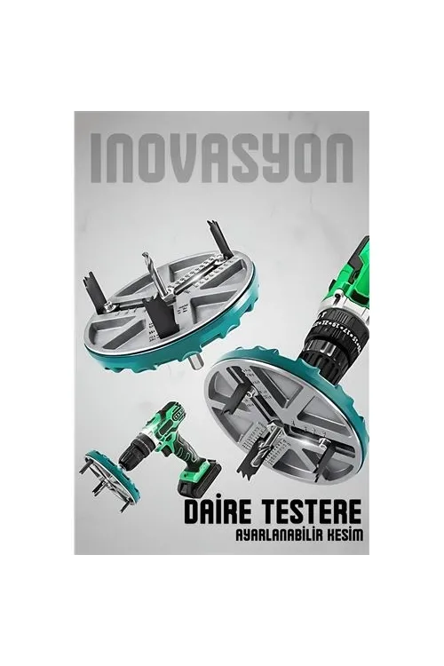 Ayarlanabilir Daire Testere Ucu 45–130 mm | Profesyonel Delme Aparatı