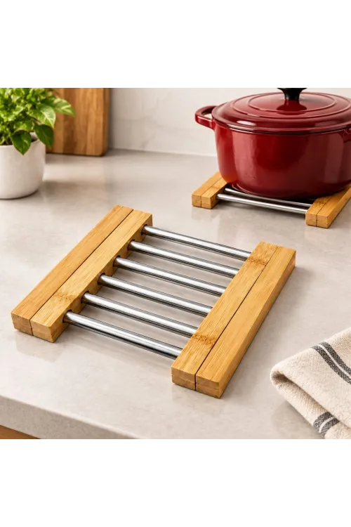Ayarlanabilir Metal Nihale Bambu Ayaklı 21-34 cm