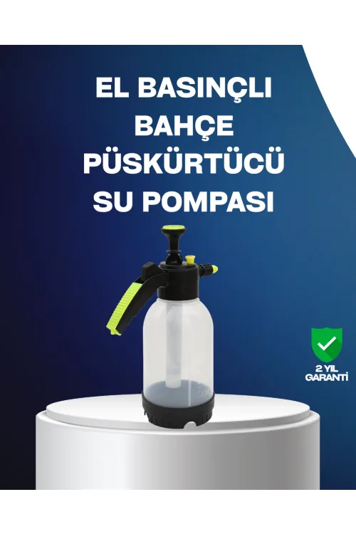 Ayarlanabilir Nozullu Basınçlı Köpük Pompası Araba Yıkama 2l Kapasiteli
