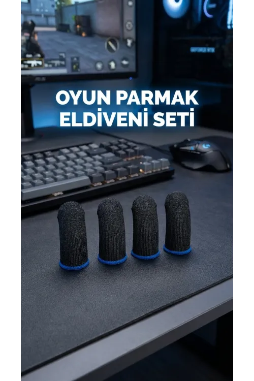 Ayarlanabilir Oyuncu Parmak Eldiveni Hassas Kontrol Ve Konfor Sunar