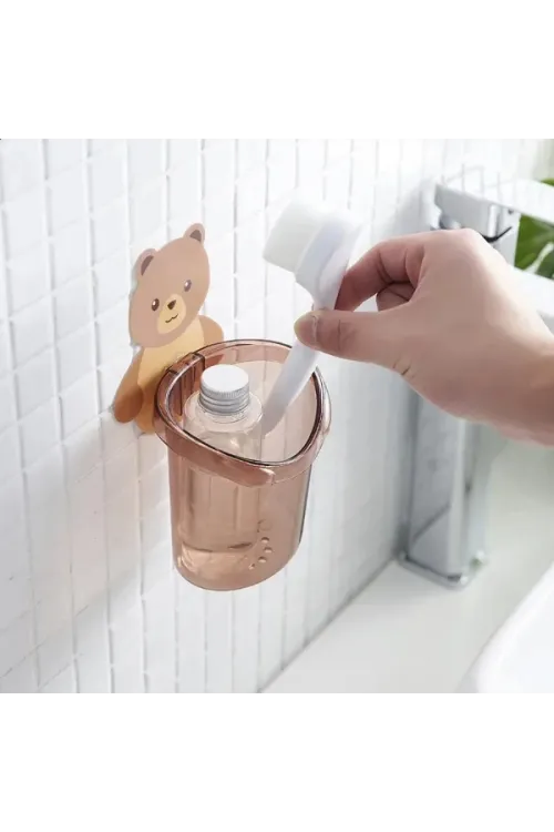 Ayı Figürlü Plastik Organizer