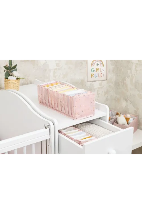 Baby Akordiyon Organizer Çekmece Düzenleyici Medium (pembe)  04096