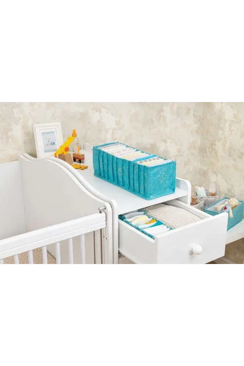 Baby Akordiyon Organizer Çekmece Düzenleyici Medium (yeşil)  04096
