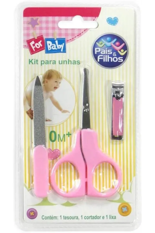 Baby Bebek Tırnak Bakım Seti - Pembe