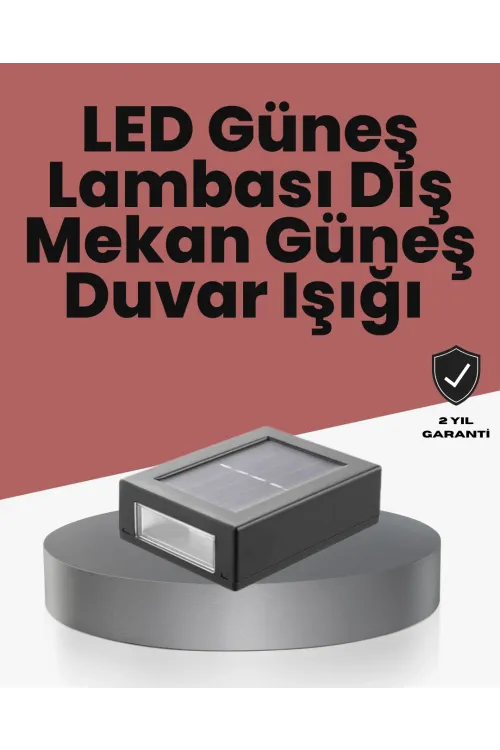 Bahçe Ve Balkon İçin Güneş Enerjili Lamba