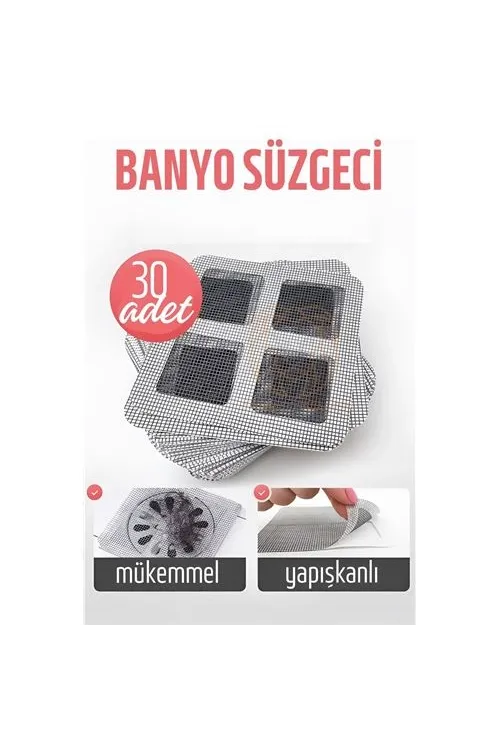Banyo Gider Süzgeci 30 ADET 721136