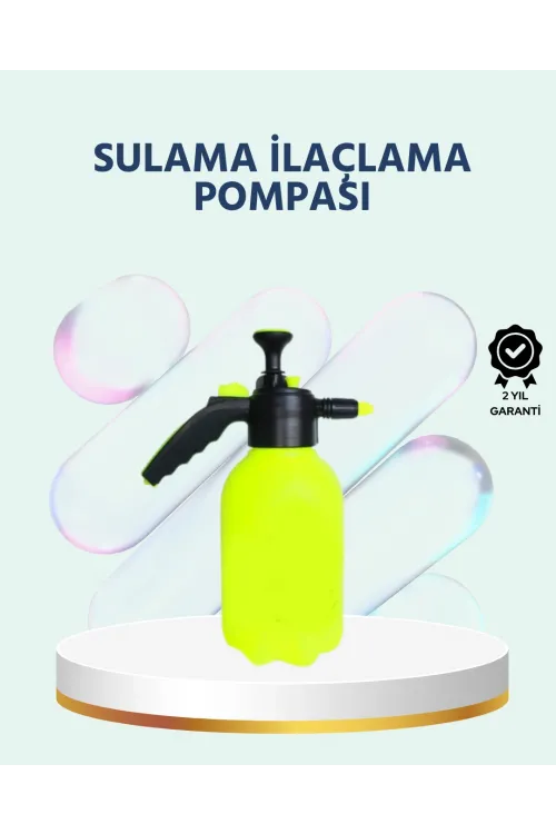 Basınçlı El Pompası 2 Litre Bakır Nozul Ayarlı Jet Ve Dağınık Atım