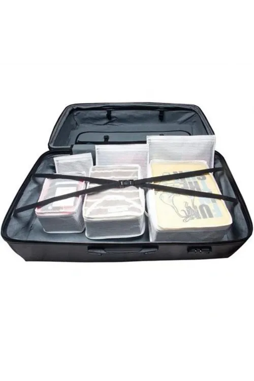 Bavul İçi Düzenleyici Valiz  Organizer 6 Lı Set - Çizgili