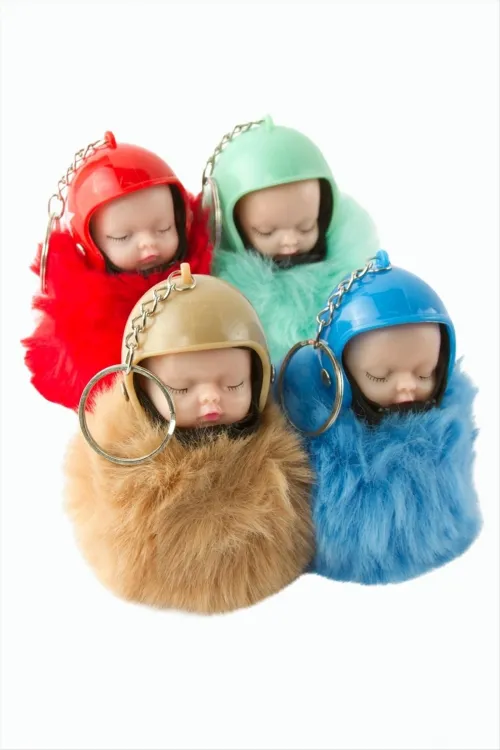 Bebek Peluş Anahtarlık 10 cm