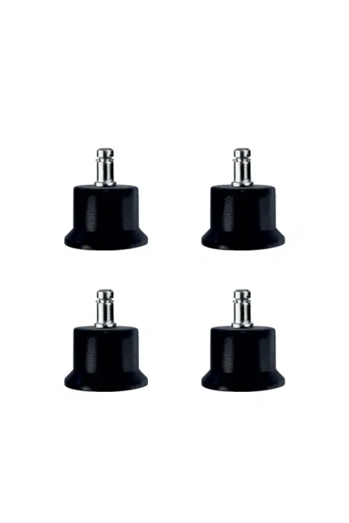 Bekleme Bingo Ayak Geçmeli Pimli - 50MM - Siyah 11MM HKS282 - 4 Adet