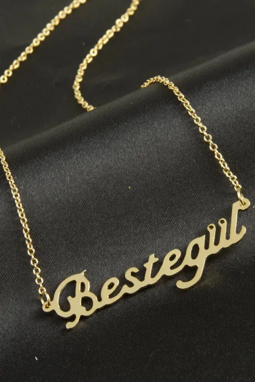 Bestegül isimli kolye (Kişiye Özel)