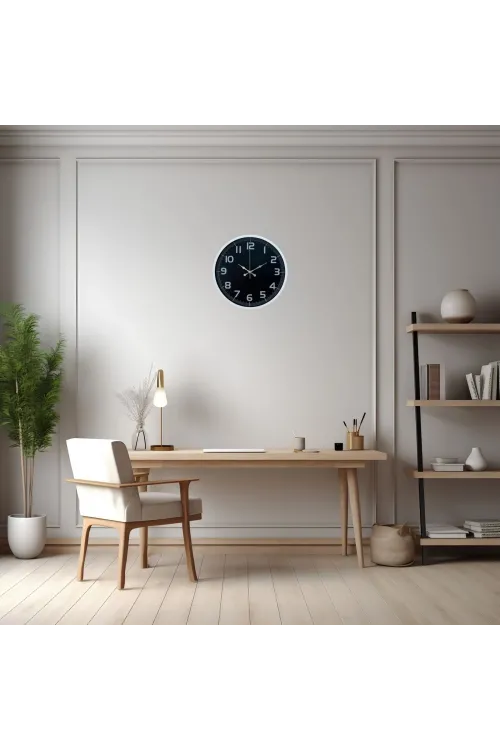 Beyaz Elegance 36 Cm Duvar Saati