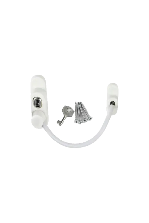 Beyaz Halatlı Anahtarlı Emniyet Kilit