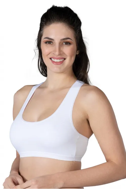 ieg™ BEYAZ MI  1424 Modal Cotton Sporcu Büstiyer