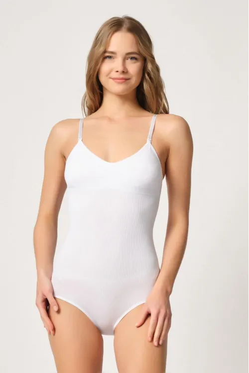 ieg™ BEYAZ MI  1925 Soft Pedli Çıtçıtlı Body