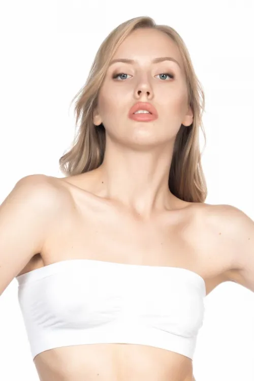 ieg™ BEYAZ MI  4002 Soft Straplez Büstiyer