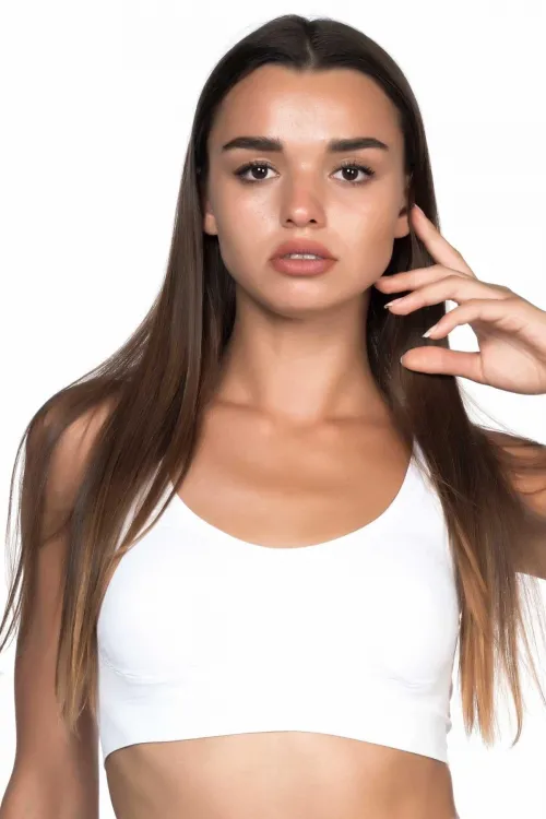 ieg™ BEYAZ MI  4021 Pedli Kalın Askılı Büstiyer