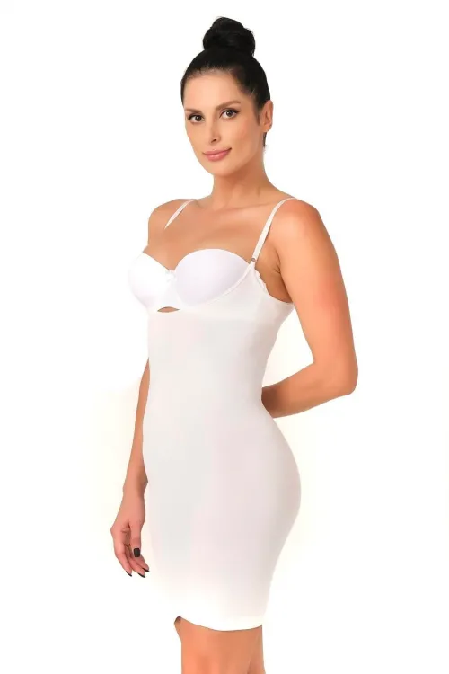 ieg™ BEYAZ MI  5060 Göğsü Açık Elbise Korse